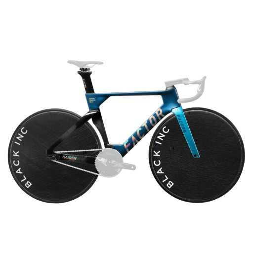 Factor RAIDEN Track Bike Electric Blue - ZERO Track wheels
