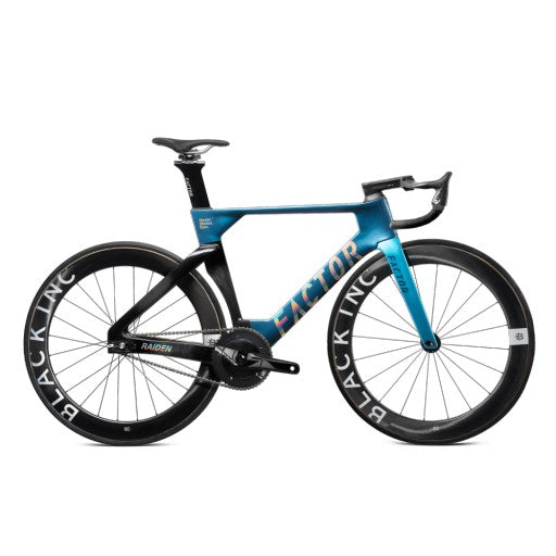 Factor RAIDEN Track Complete Bike Electric Blue - SIXTY Track wheels