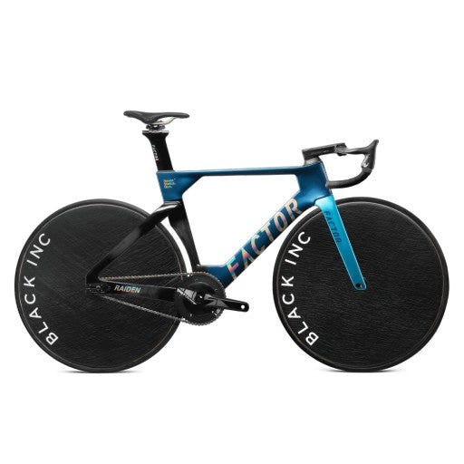 Factor RAIDEN Track Complete Bike Electric Blue - ZERO Track wheels