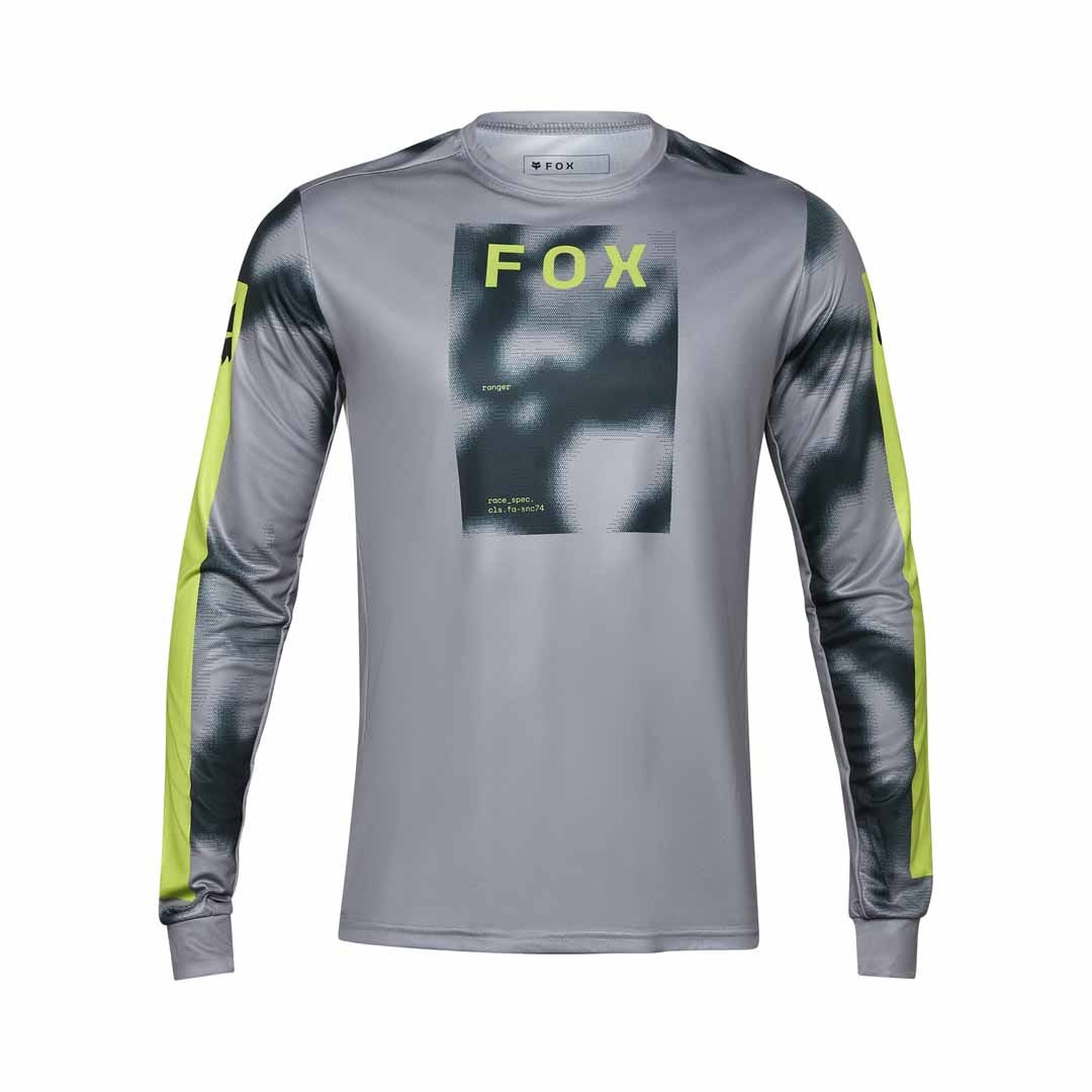 Fox Ranger LS Jersey Race - Steel Grey