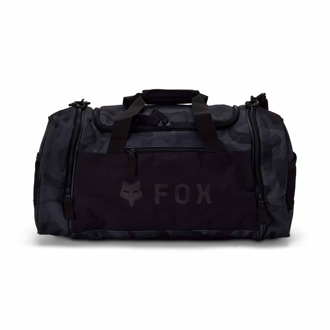 Fox 180 Black Camo Duffle Gear Bag — Black Camo
