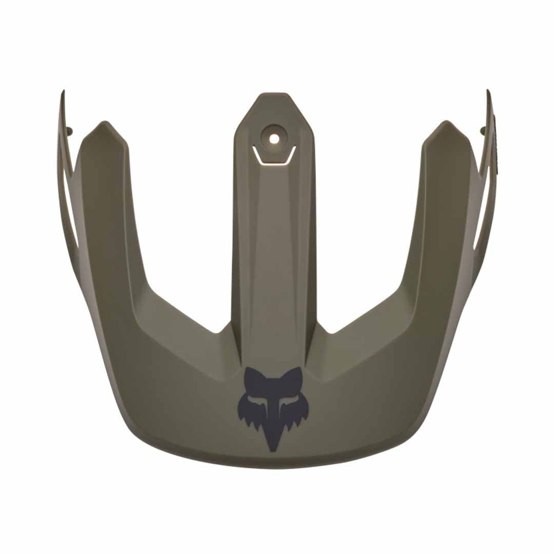 Fox 2023 Dropframe Pro Visor - Runn — Olive Green