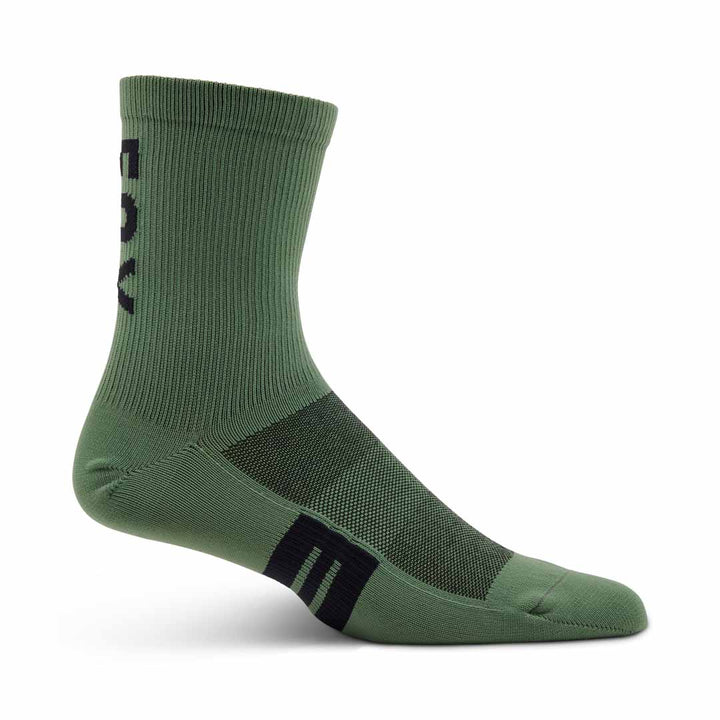 Fox 6" Flexair Merino Sock — Moss