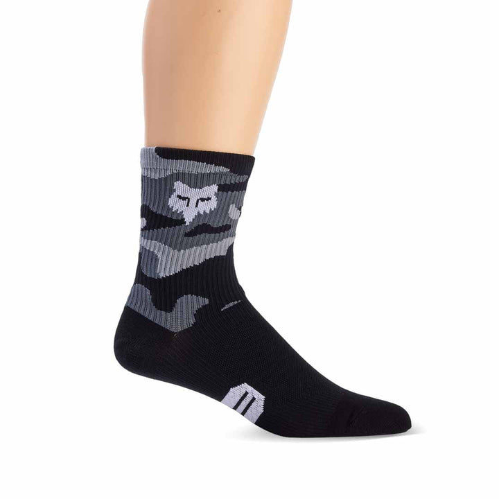 Fox 6" Ranger Sock — Black Camo