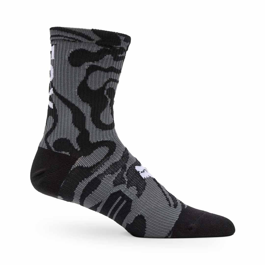 Fox 6" Ranger Sock Frequency — Black