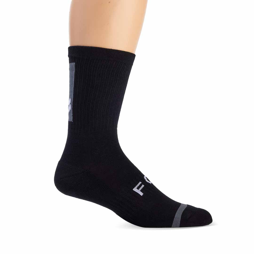 Fox 8" Defend Sock — Black