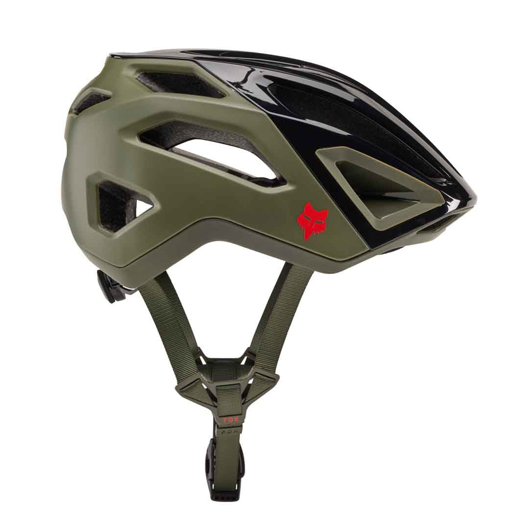 Fox Crossframe Pro Ashr Helmet — Olive Green