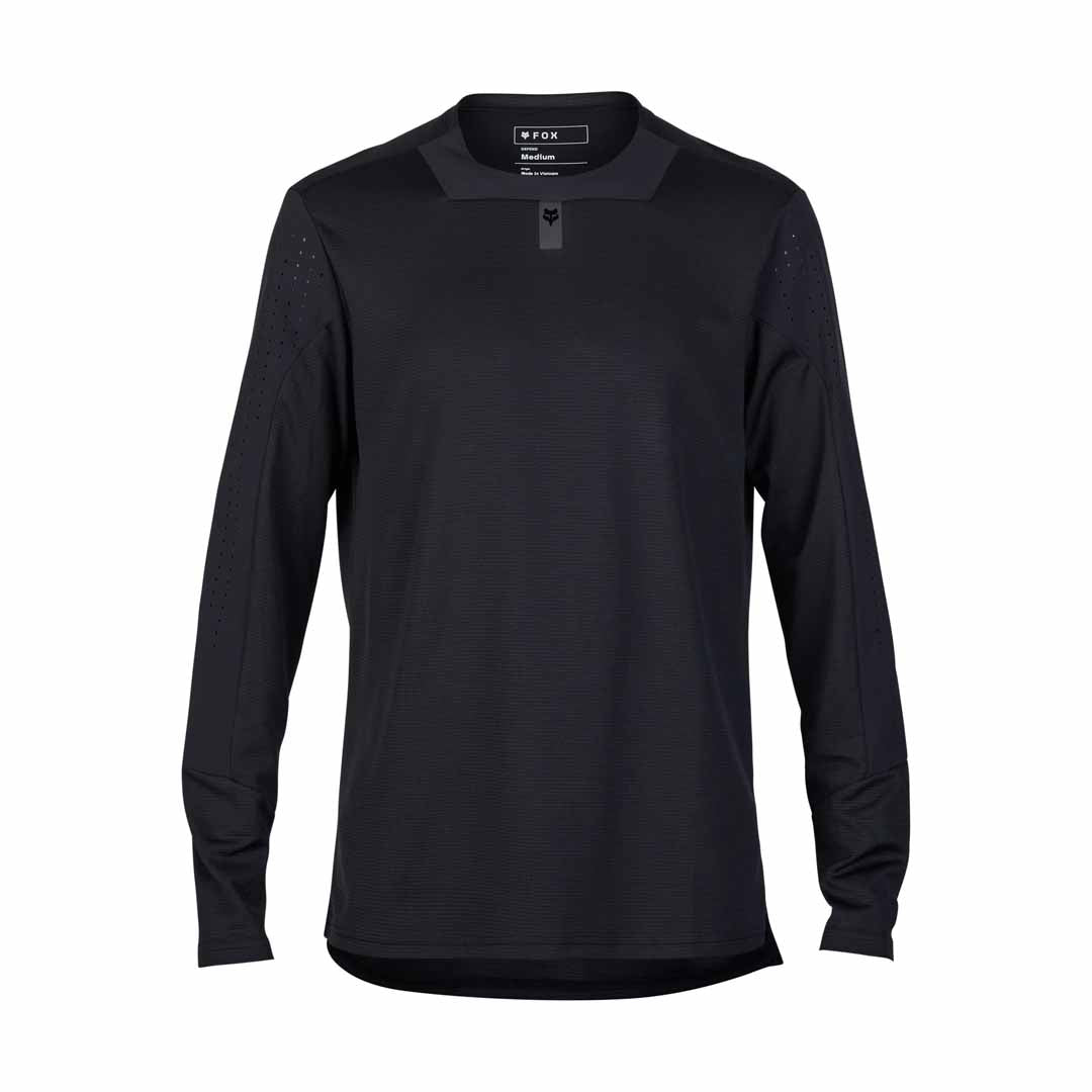 Fox Defend LS Jersey — Black