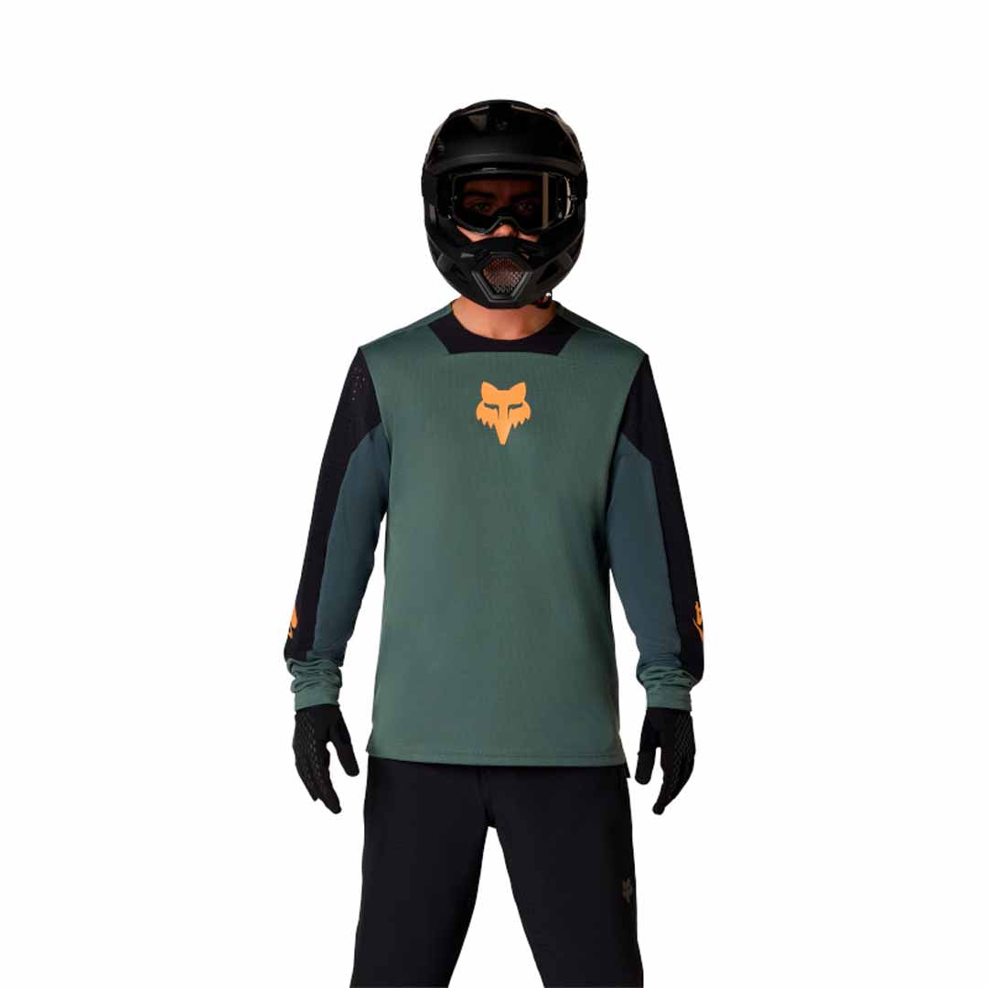 Fox Defend LS Jersey Creation — Sage