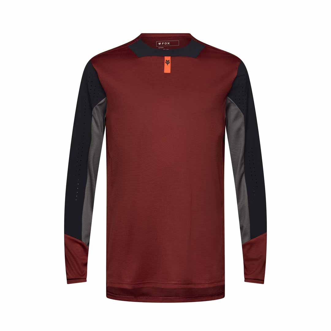 Fox Defend LS Jersey — Rust