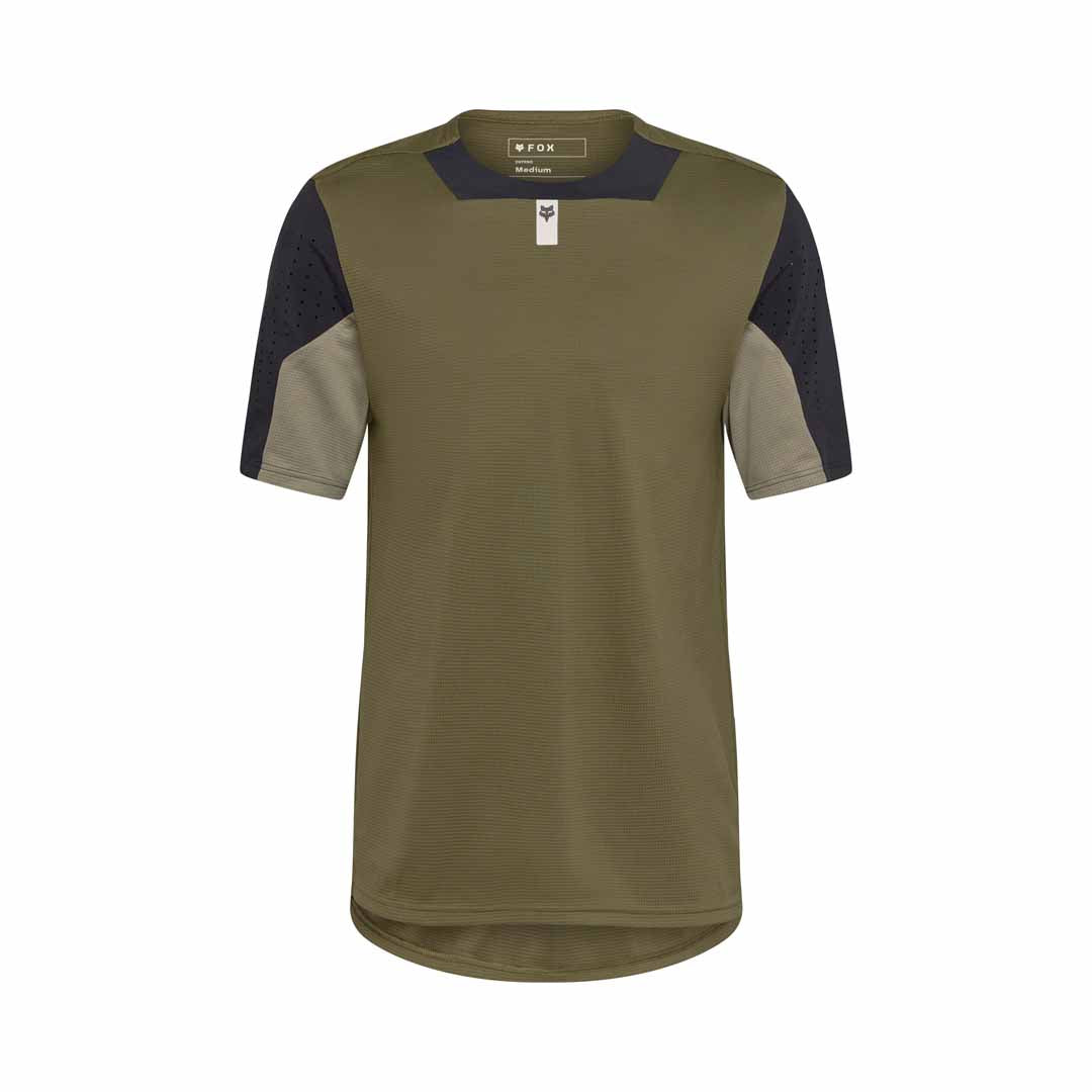 Fox Defend SS Jersey — Olive Green
