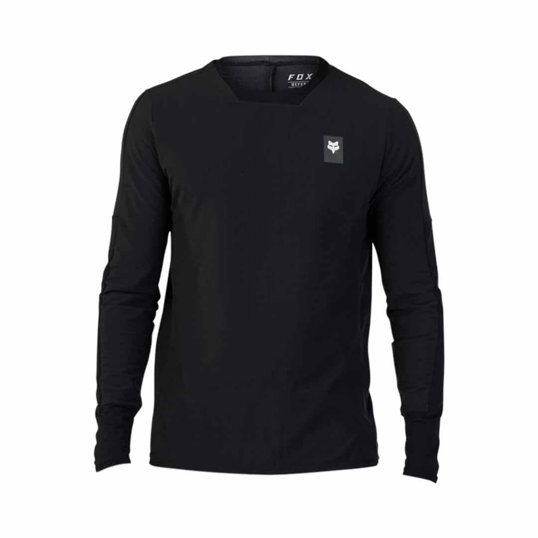 Fox Defend Thermal Jersey — Black