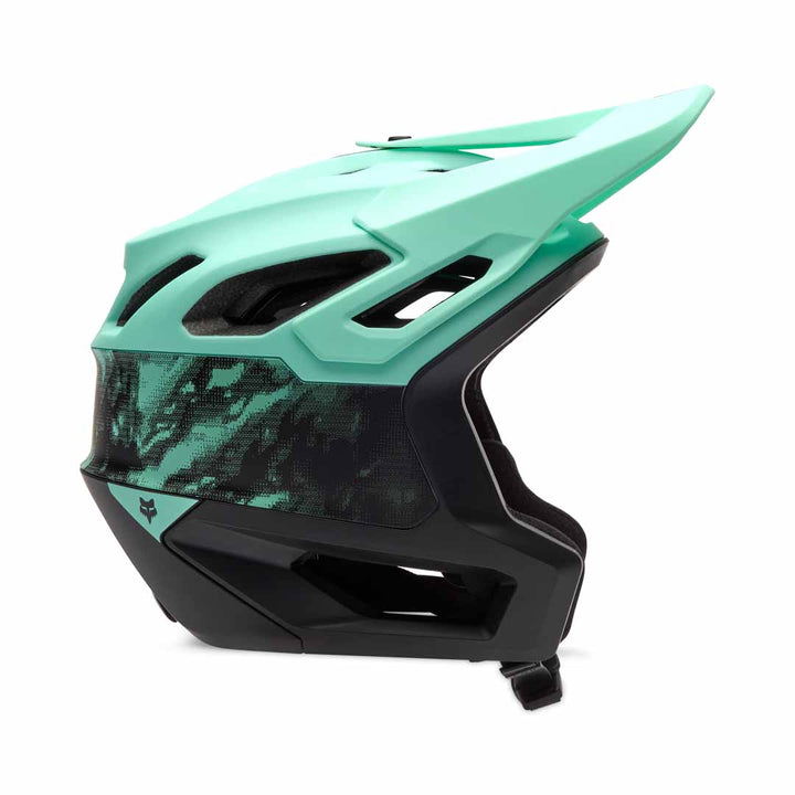 Fox Dropframe Pro Kairos Helmet — Turquoise