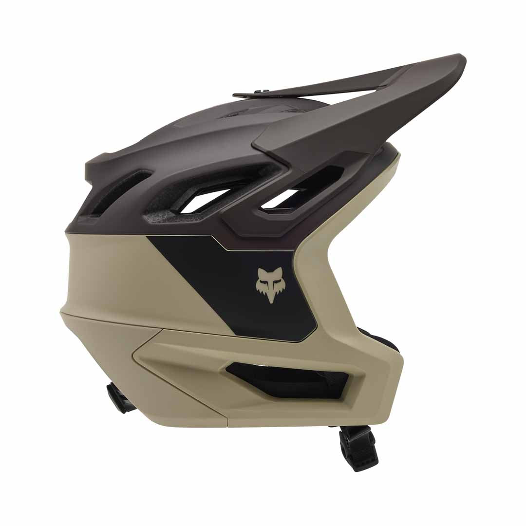 Fox Dropframe Pro NYF Helmet — Cream