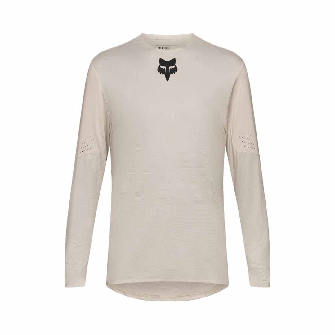 Fox Flexair LS Jersey — Chalk