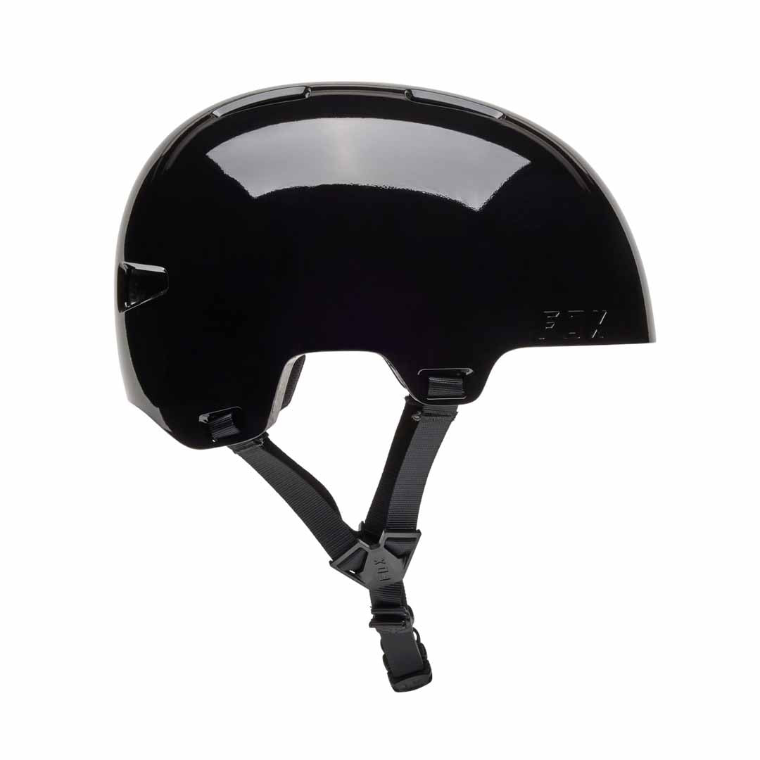 Fox Flight Helmet Solid — Black