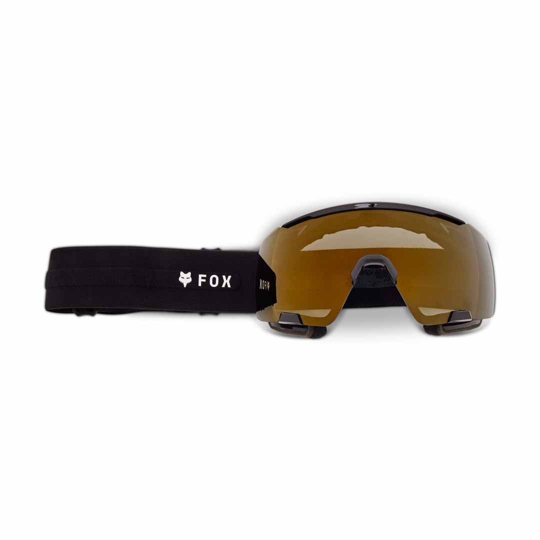 Fox PureVue Black/Mirror Goggle — Black/Gold