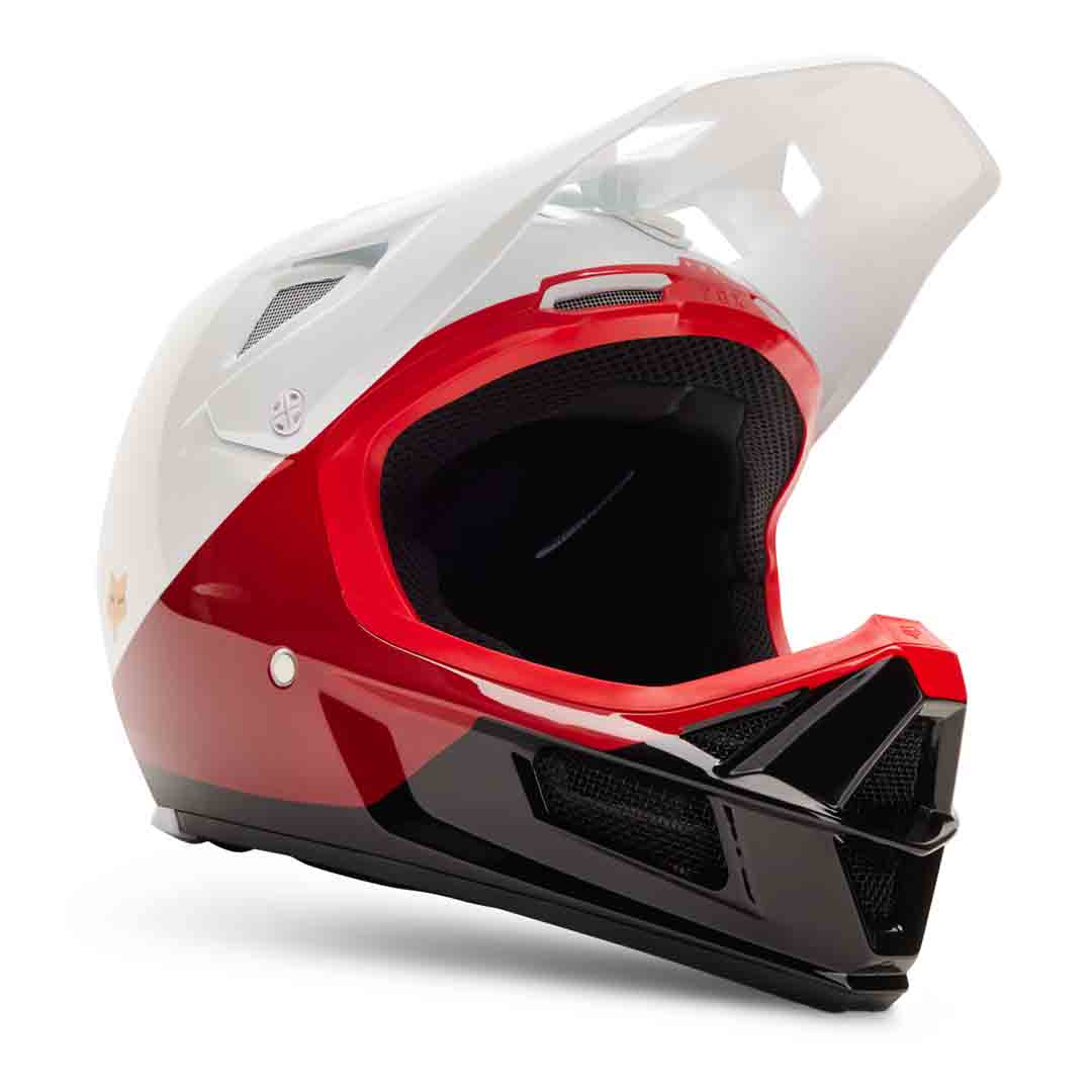 Fox Rampage Comp Baysik Helmet — White