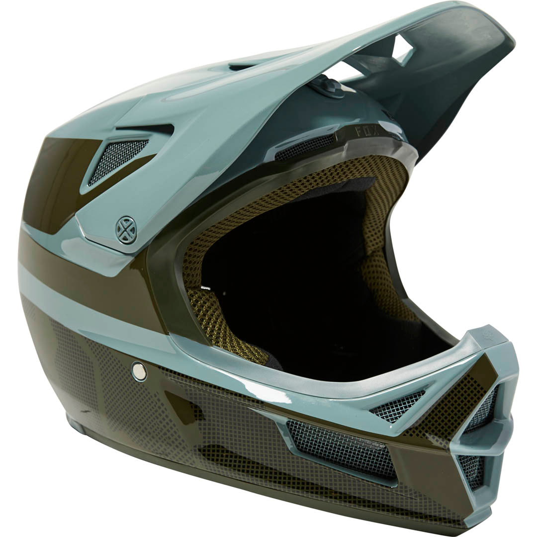 Fox Rampage Comp Helmet Grap2 — Eucalyptus