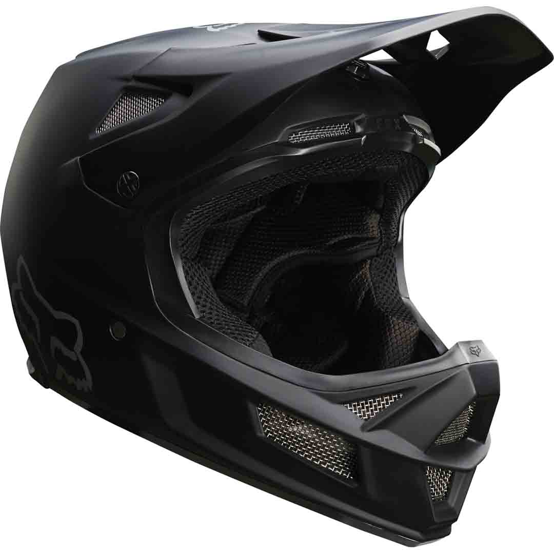 Fox Rampage Comp Helmet MT Blk — Matt Black