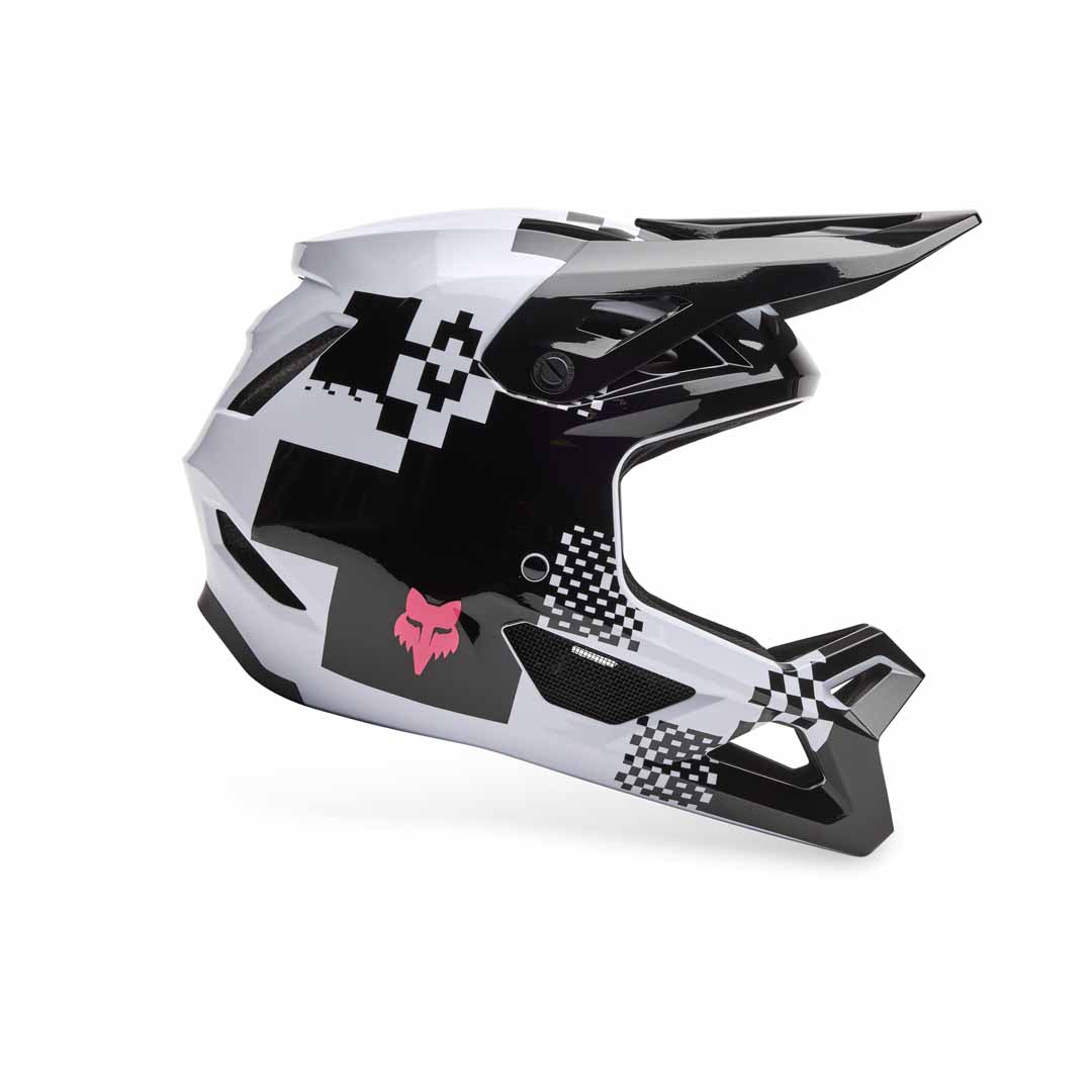 Fox Rampage Digi Image Helmet — Black/White