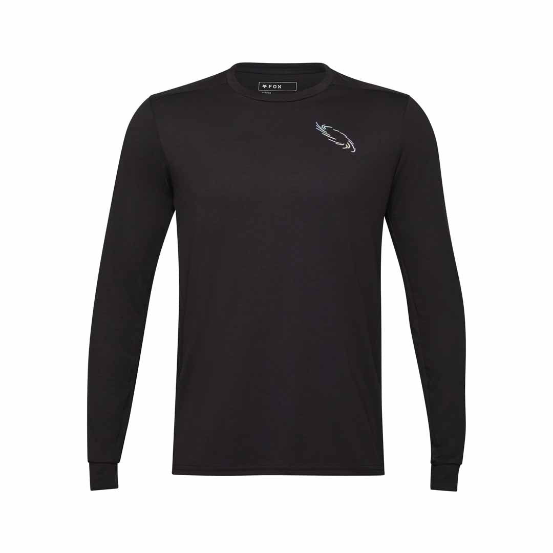 Fox Ranger DR Mid LS Jersey Lunar — Black