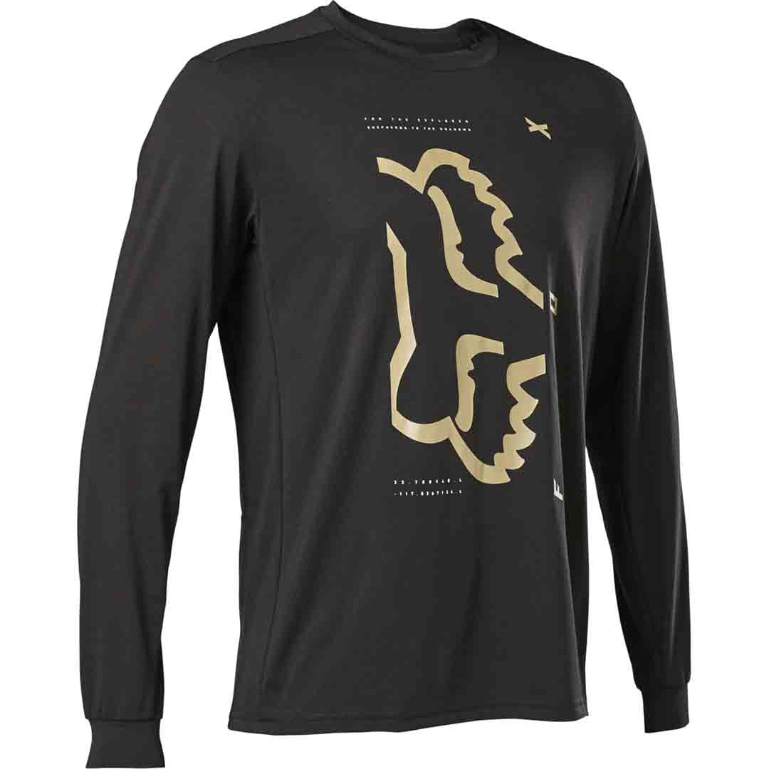 Fox Ranger LS DR Jersey — Black