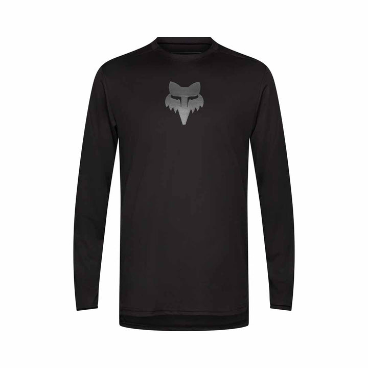 Fox Ranger LS Jersey Fox Head — Black