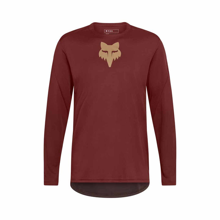 Fox Ranger LS Jersey Fox Head — Rust