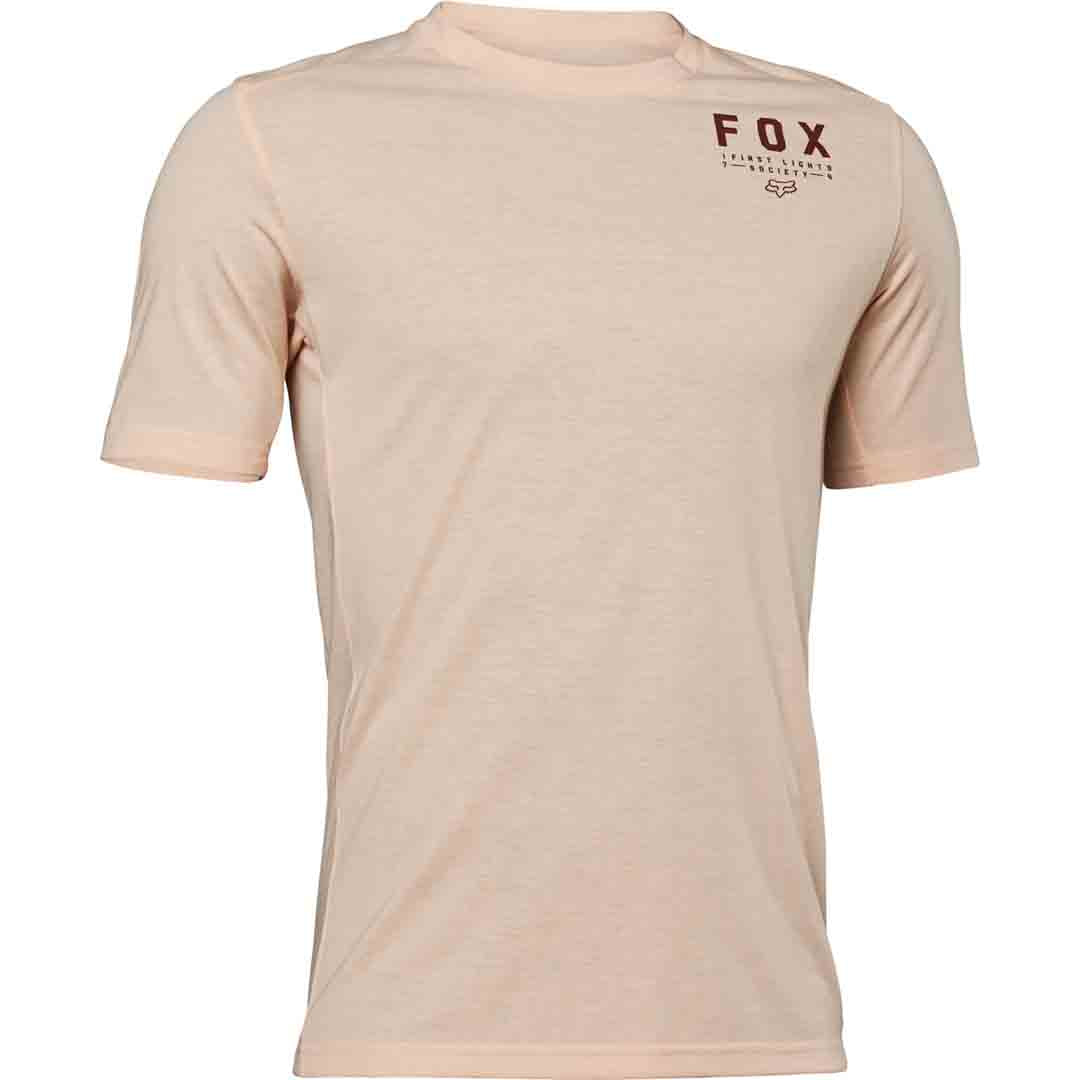 Fox Ranger SS DR Jersey Crys — LgtPnk