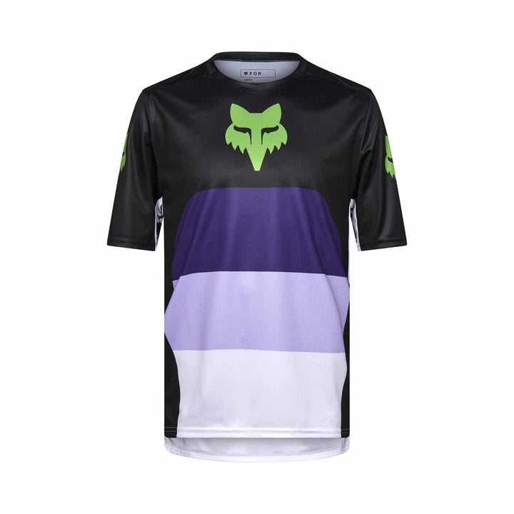 Fox Ranger SS Jersey Grid — Black