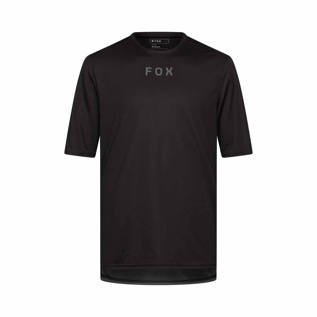 Fox Ranger SS Jersey Wordmark — Black