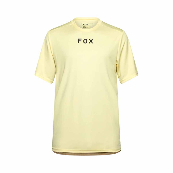 Fox Ranger SS Jersey Wordmark — Lemonade