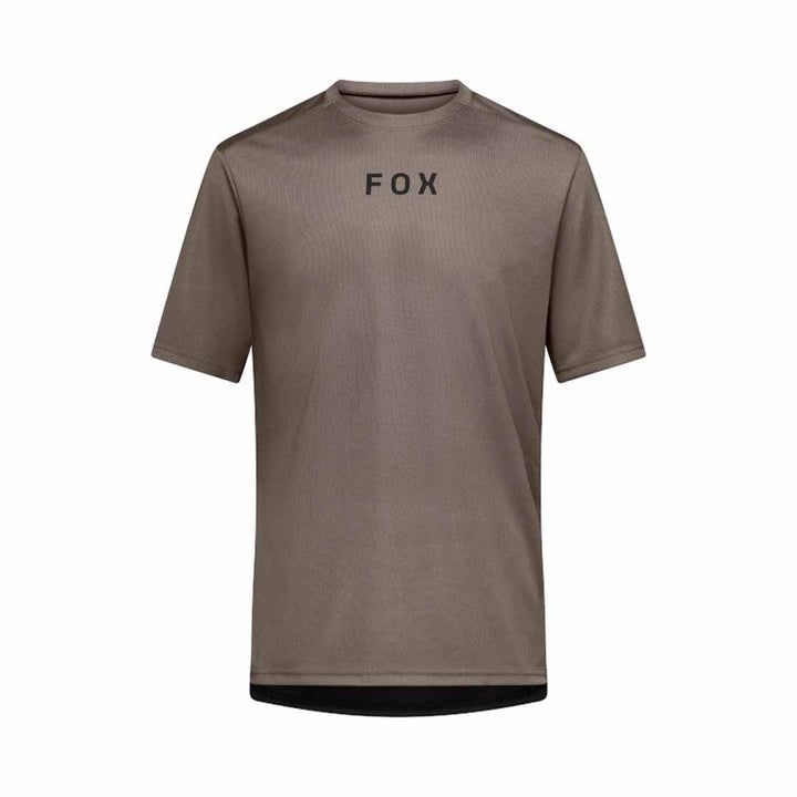 Fox Ranger SS Jersey Wordmark — Nutmeg