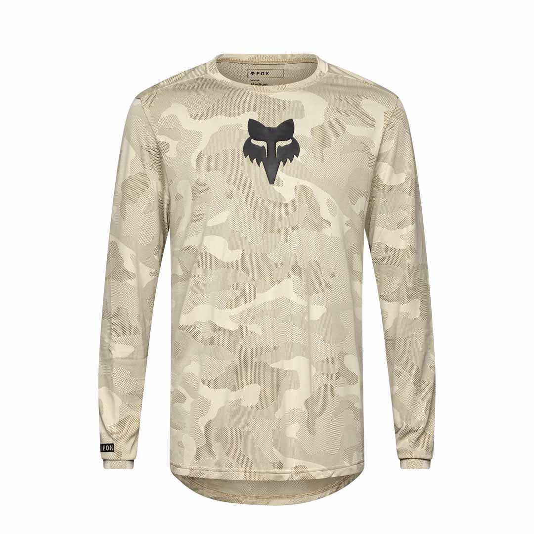 Fox Ranger TruDri LS Jersey — Cream