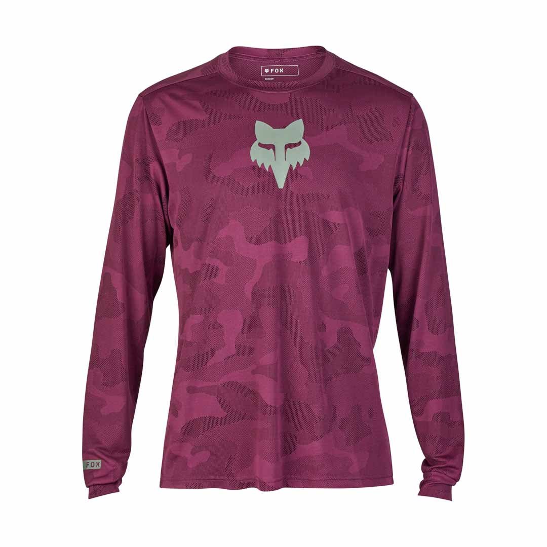 Fox Ranger TruDri LS Jersey — Sangria