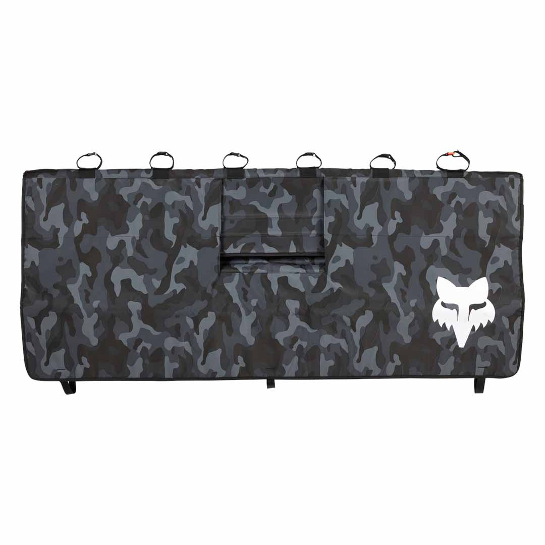 Fox Tailgate Cover Large — Black Camo