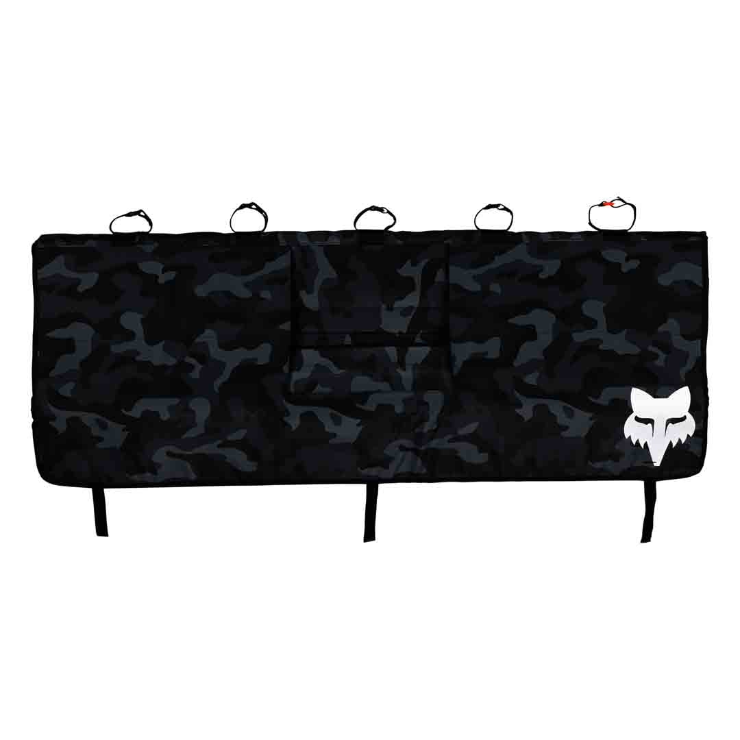 Fox Tailgate Cover Small — Black Camo