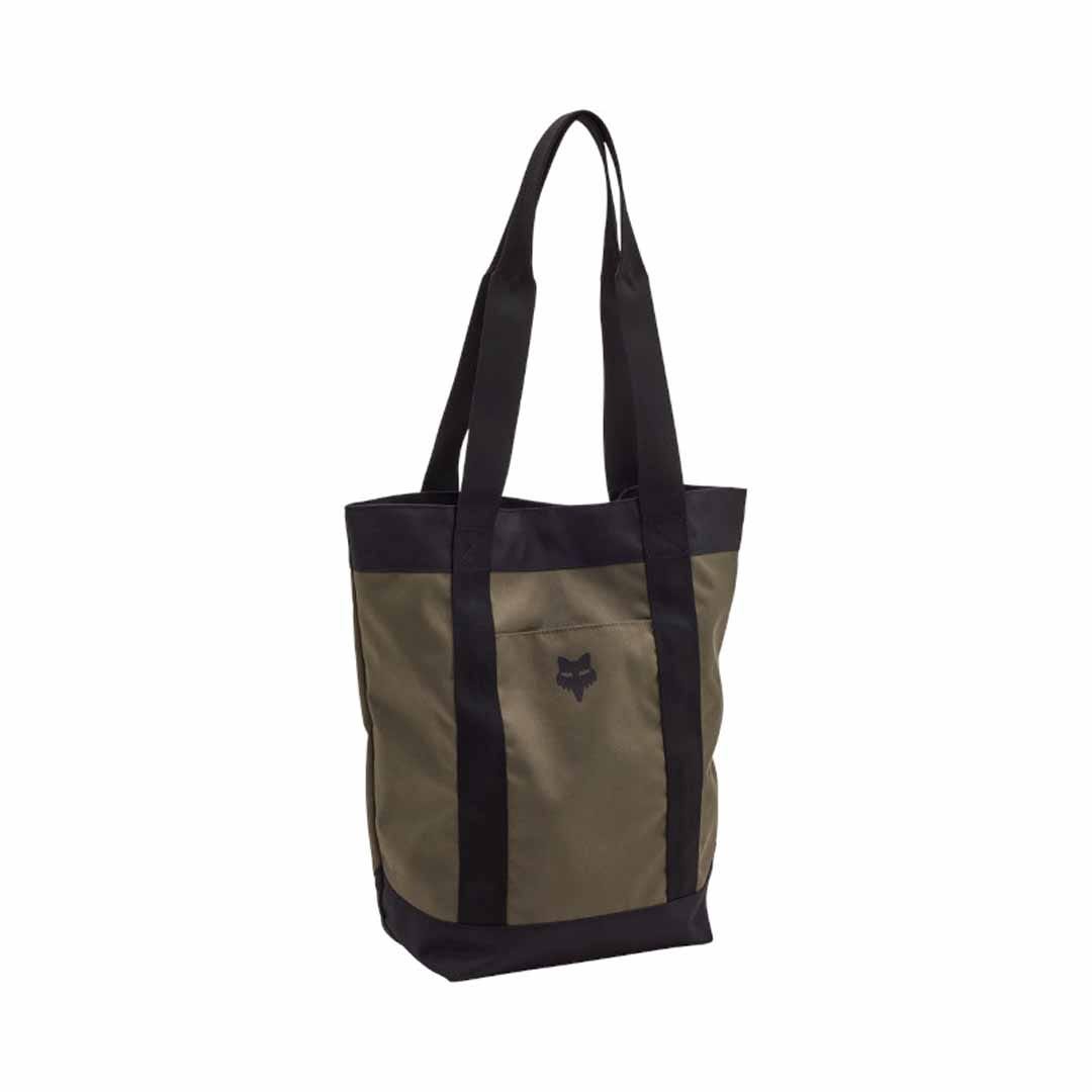 Fox Tote Bag — Olive Green