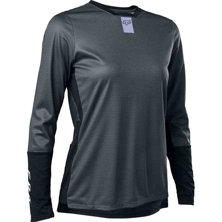 Fox Womens Defend LS Jersey — DrkShad