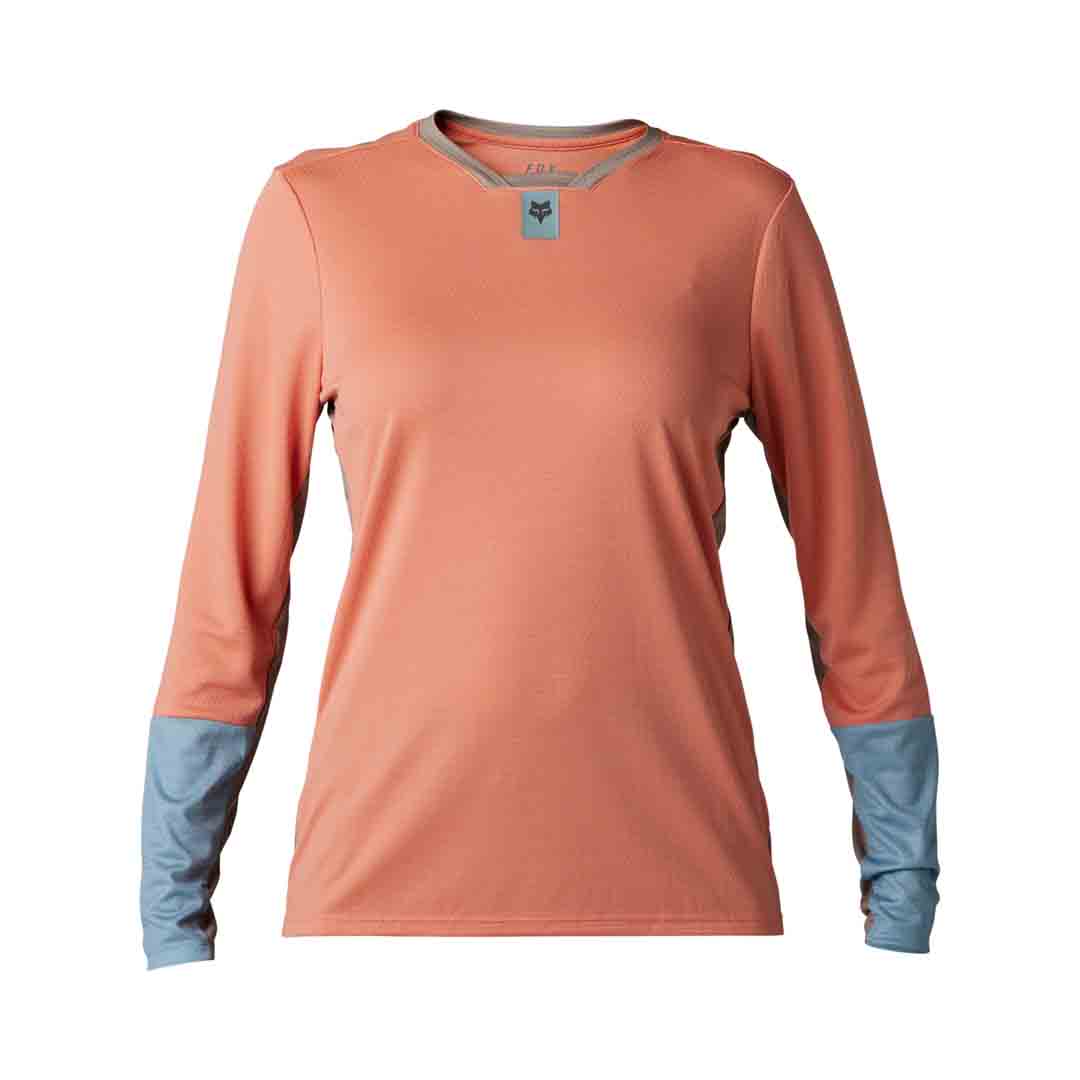 Fox Womens Defend LS Jersey — Sal