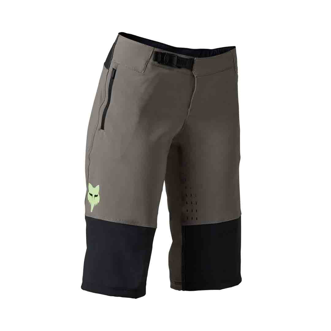Fox Womens Defend Short Race — Pewter