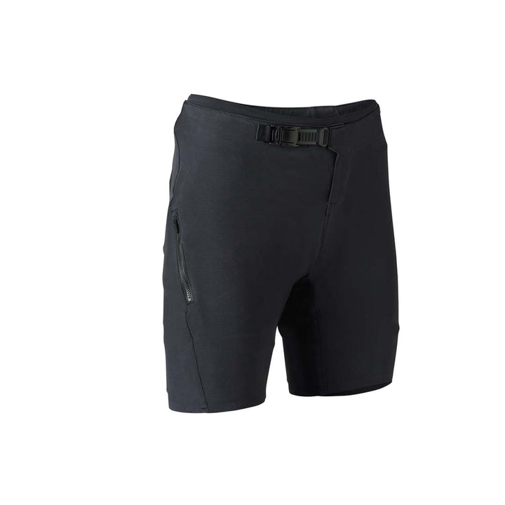 Fox Womens Flexair Ascent Short W/Liner — Black