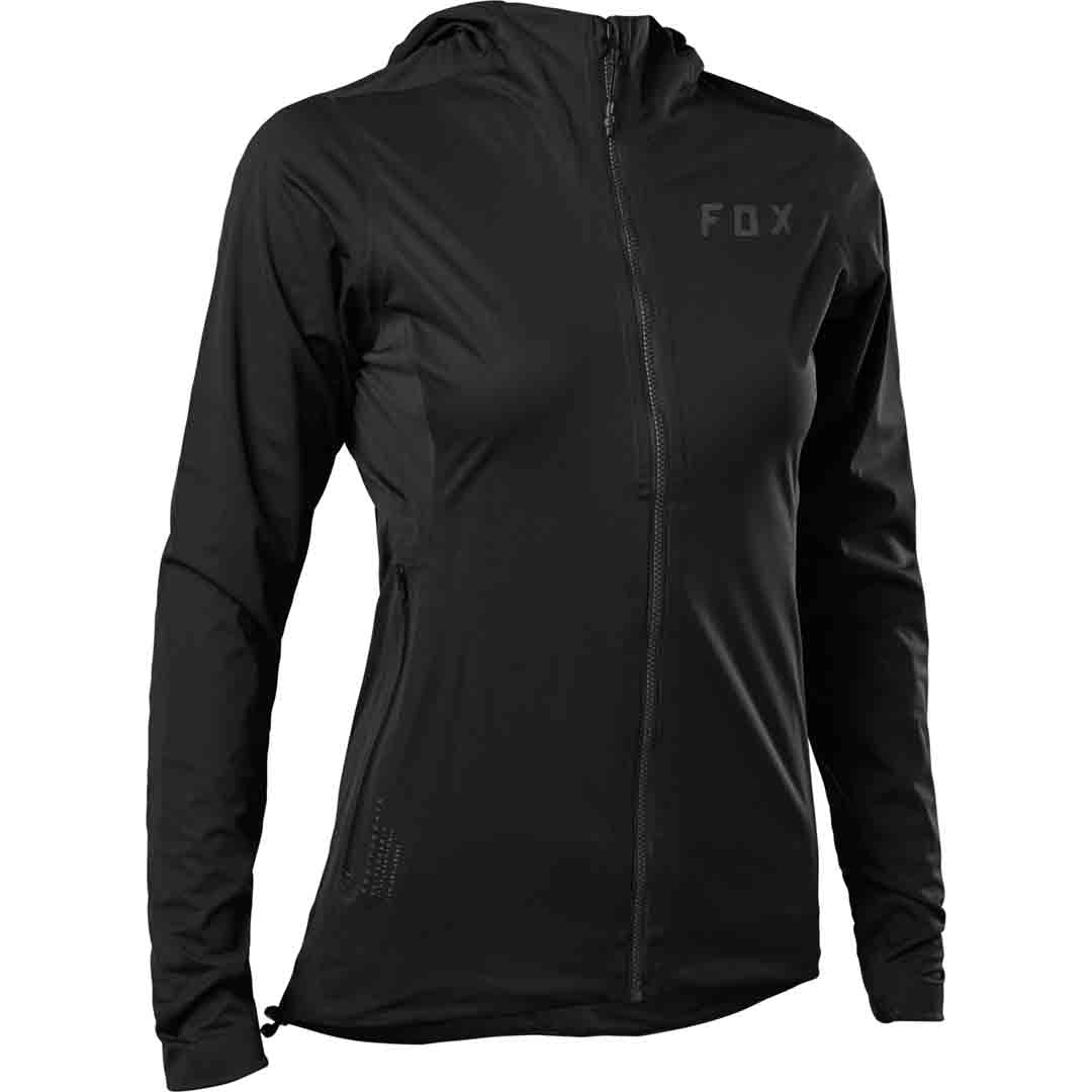 Fox Womens Flexair Lite Water Jacket — Blk