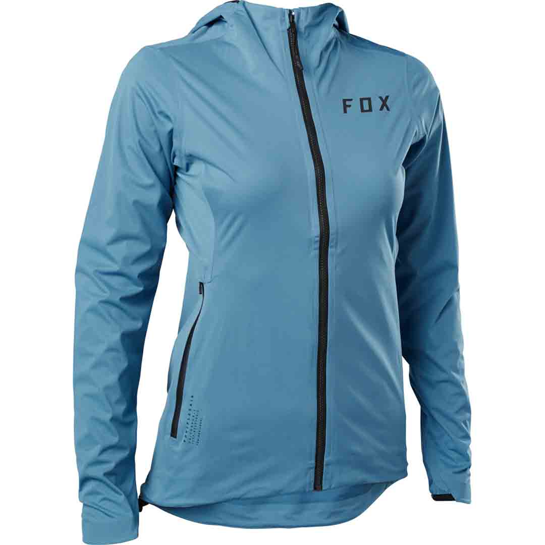 Fox Womens Flexair Lite Water Jacket — DustBlue