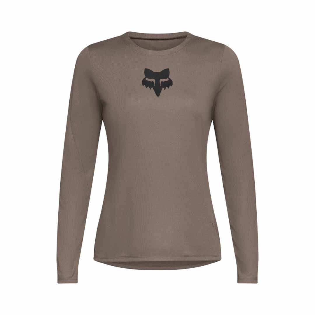 Fox Womens Ranger LS Jersey Fox Head — Nutmeg