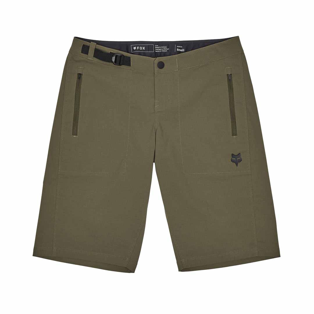 Fox Womens Ranger Short W/Liner — Olive Green