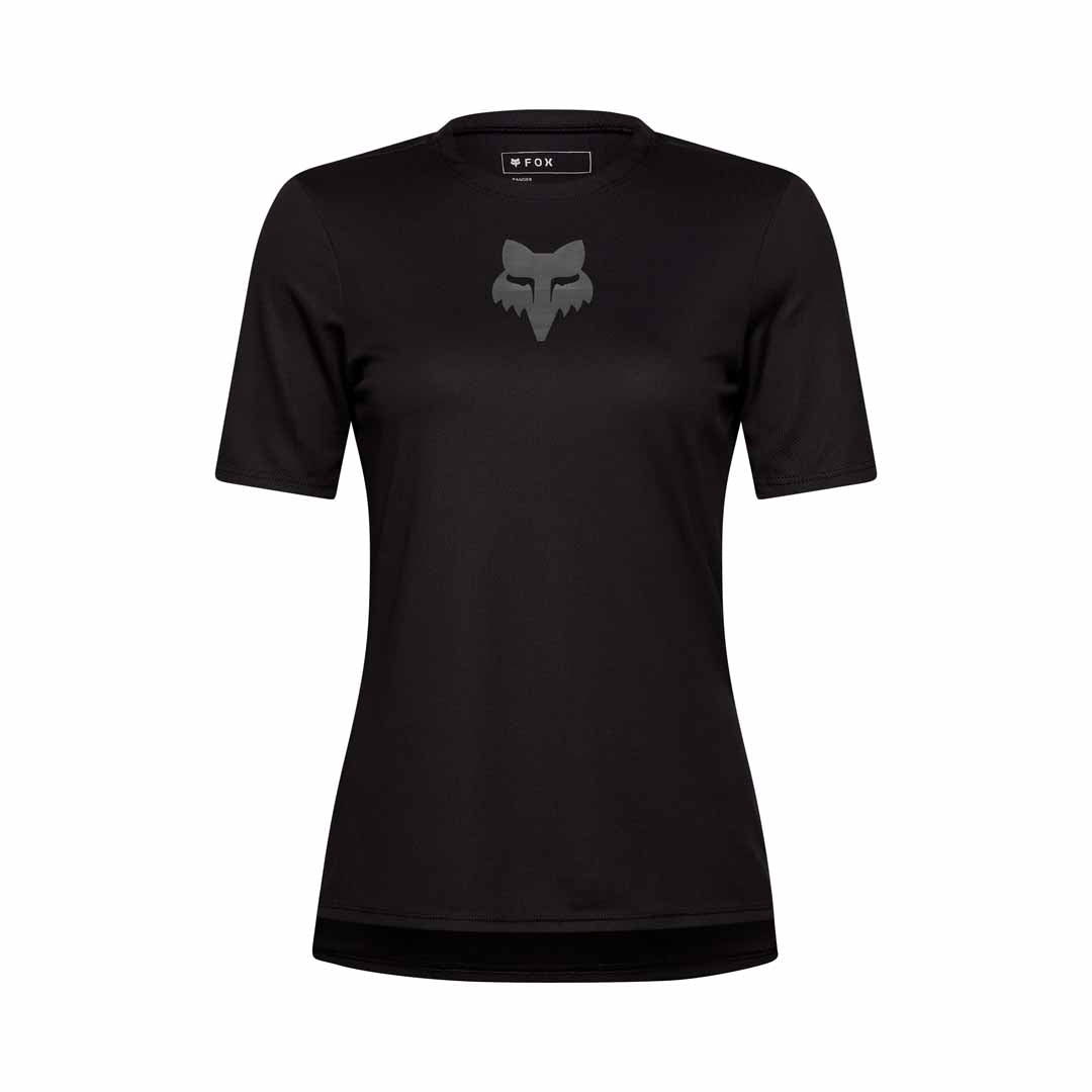 Fox Womens Ranger SS Jersey Fox Head — Black