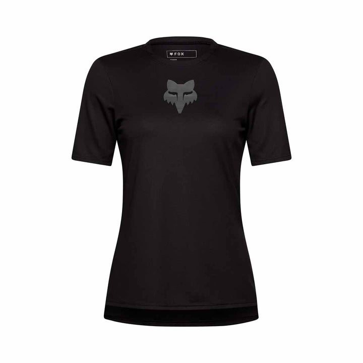 Fox Womens Ranger SS Jersey Fox Head — Black
