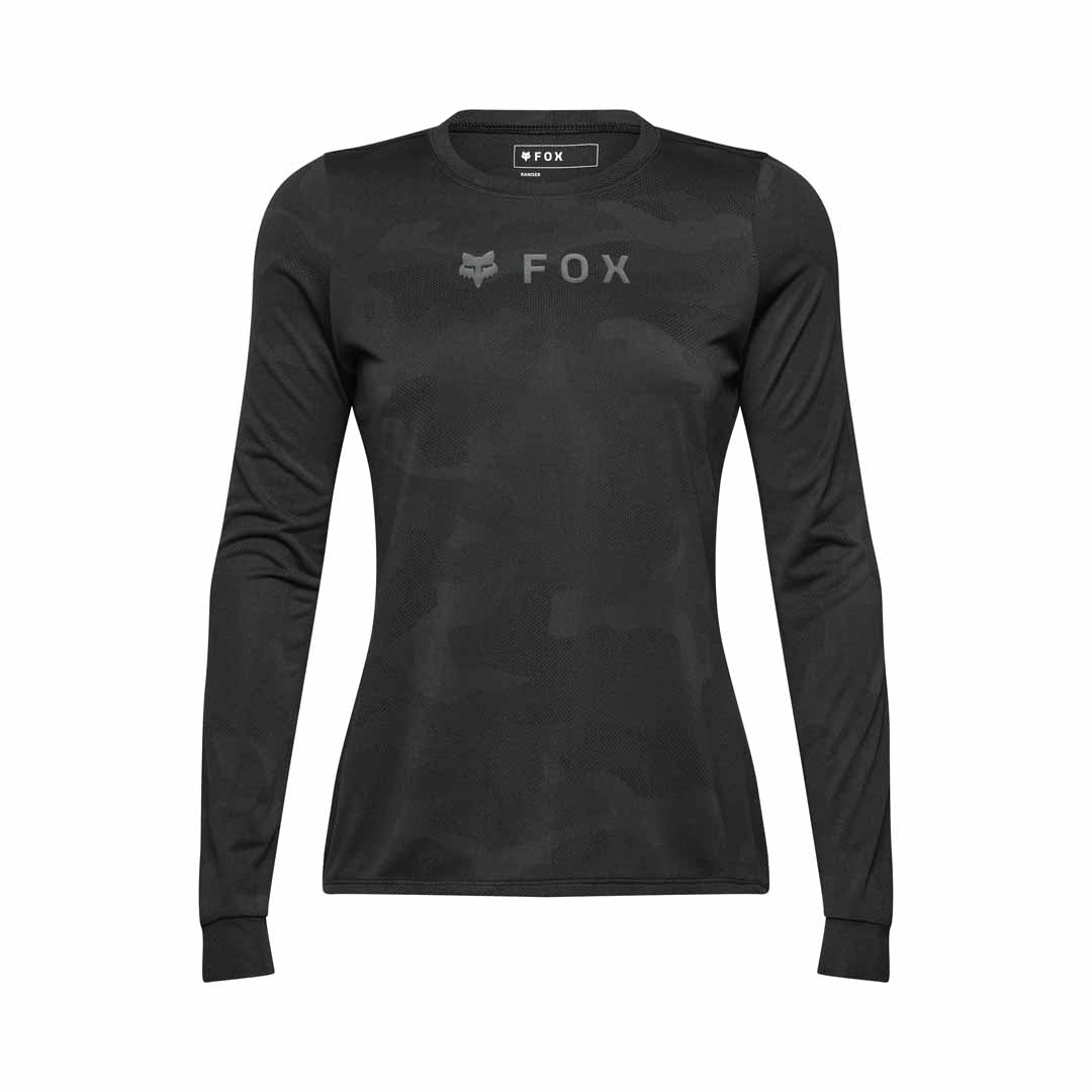 Fox Womens Ranger TruDri LS Jersey — Black
